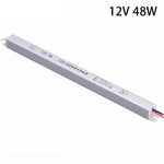 alimentation led 12v 24v 18w 36w 48w câbles blanc moderne sans fixation
