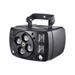 projecteur led laser effet scène mini moderne noir télécommande dmx rvb echang