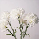 fleurs artificielles rouge rose blanches modernes décoration intérieure fête mères mariage