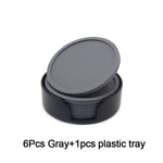 sous verres silicone respectueux environnement noir modernes 10 cm pack pièces