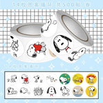 sticker decoration snoopy woodstock cartoon cute phone desktop planner adhesive