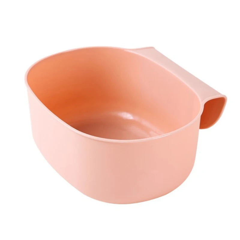 bacs rangement moderne bleu orange vert rose gris adhésif plastique kitchen organizer minimalist.storageContainers