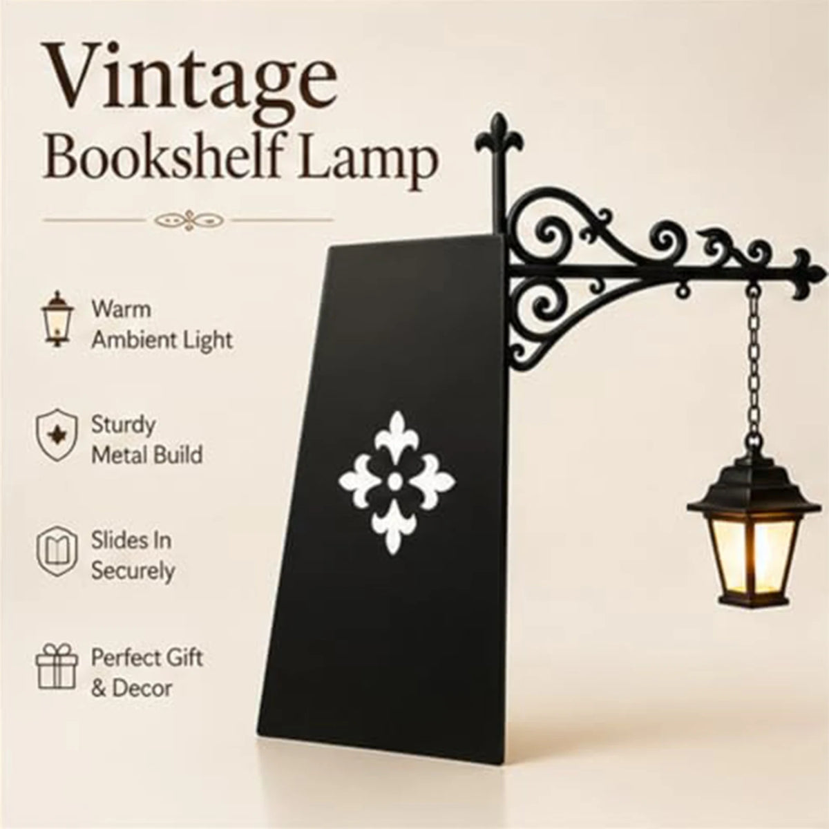 lampe suspendue classique lampe bibliothèque ornementation rinceaux motif géométrique noir vintage(chaines)