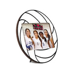 cadre photo sportif ballon football volley basket rugby noir blanc orange marron bleu vert