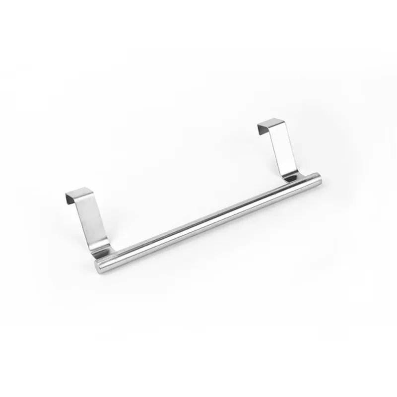 porte serviettes mural acier inoxydable argenté bleu marine gris clair moderne minimaliste clips métal