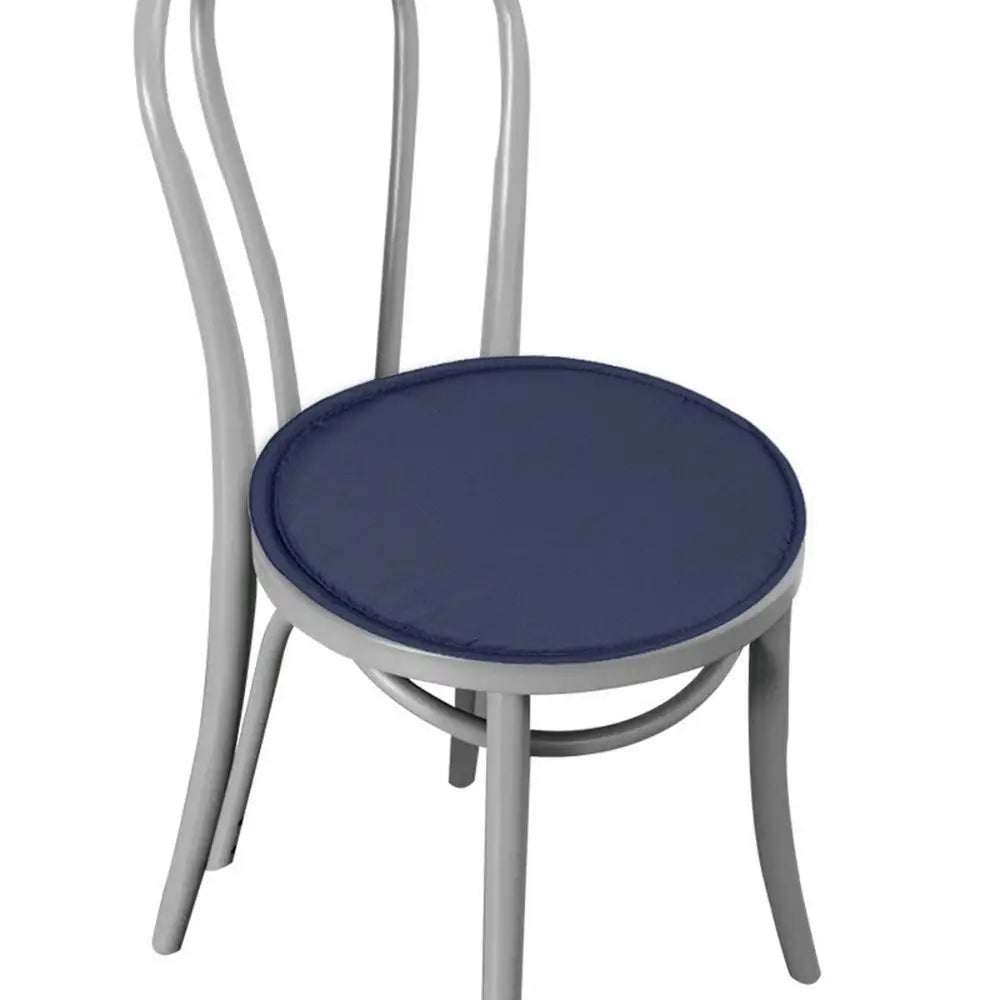 coussin chaise rond moderne ruban fixation lavable siège jardin maison