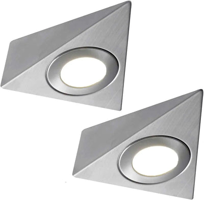 Applique murale LED triangle en aluminium pour placard de cuisine