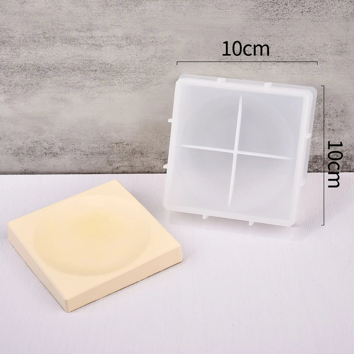 moules savon silicone blanc bleu rose moderne lignes horizontales verticales adhésif