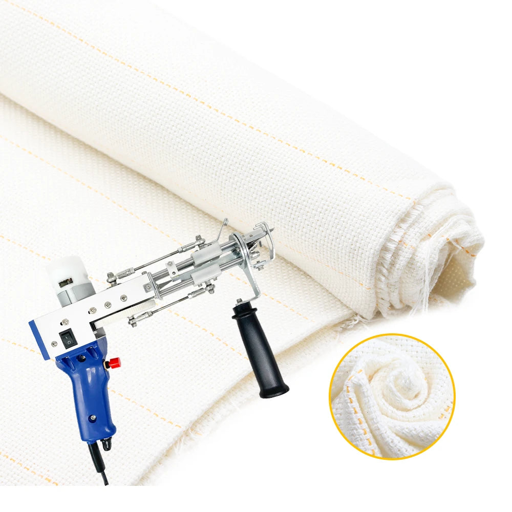 tissu coton absorption bricolage filet simple brossé rayures jaunes blanc opacité texturé