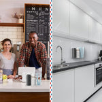 porte gobelets transparent acrylique multi usages mural rangement moderne salon pailles couvercles rangement écologique