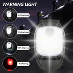 lampe poche noire rechargeable usb clips moderne compact led
