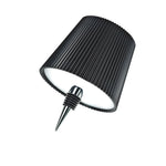 lampe table led rechargeable couleurs tactile gradation continue étiquette tissu plissé moderne minimaliste adhésif