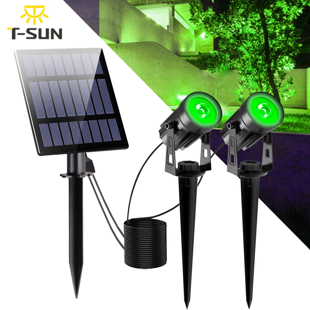 projecteur solaire led moderne panneaux solaires noir ip65 étanche autonomie vacancesextérieur đèn