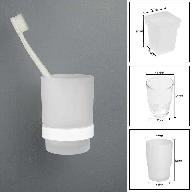 accessoires salle bain moderne distributeur savon gel douche lotion porte brosse dents support tasse