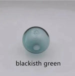 verre transparentes diverses couleurs modernes lisses anneaux intérieurs fixation 30mm pièces