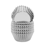 moules muffins papier argent doré rosegold jaune rilles brillants decoratifs festifs gâteau