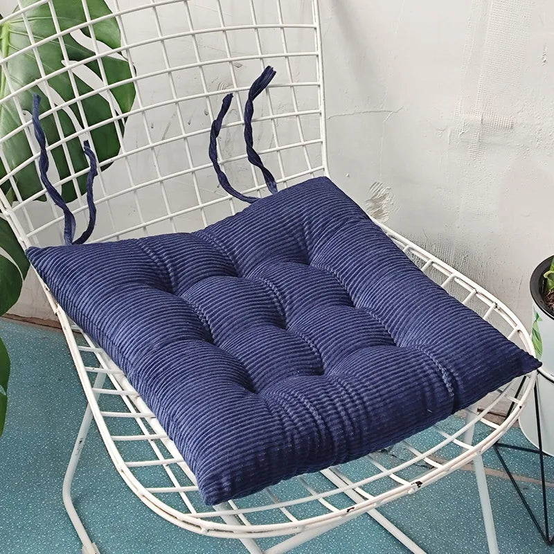 coussin siège coussin dossier velours côtelé fibre polyester moderne vert rouge bleu marine violet