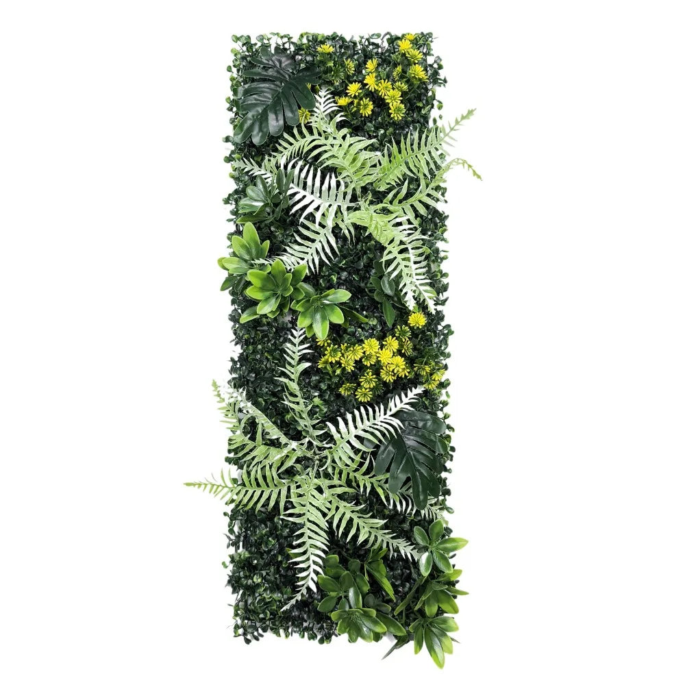 panneau mural végétal artificiel décoration maison feuilles fleurs moderne naturel tapis eucalyptus sans arrosage