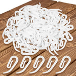 clips rideau blancs modernes fenêtres 100pcs 200pcs 500pcs accessoire décoration