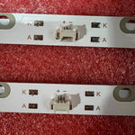 bande rétro éclairage led tv blanc bleu connecteurs écran plat moderne