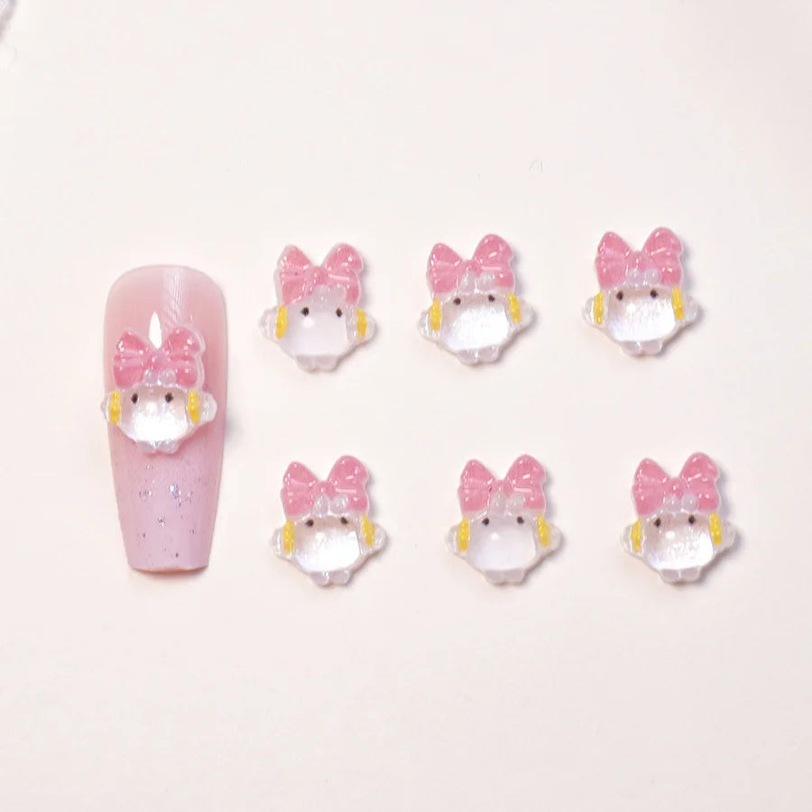 mini breloques résine hello kitty pomponpurin figurines décoratives personnages mignons rubans scrapbooking artisanal DIY