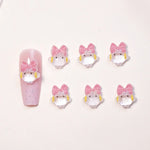 mini breloques résine hello kitty pomponpurin figurines décoratives personnages mignons rubans scrapbooking artisanal DIY