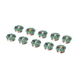 commutateur magnétique led vert circuit imprimé électronique diodes condensateurs connecteurs puce éclairage animation