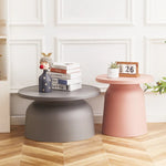 table basse moderne petite taille couleur vert pastel rose gris jaune blanc opacité uni