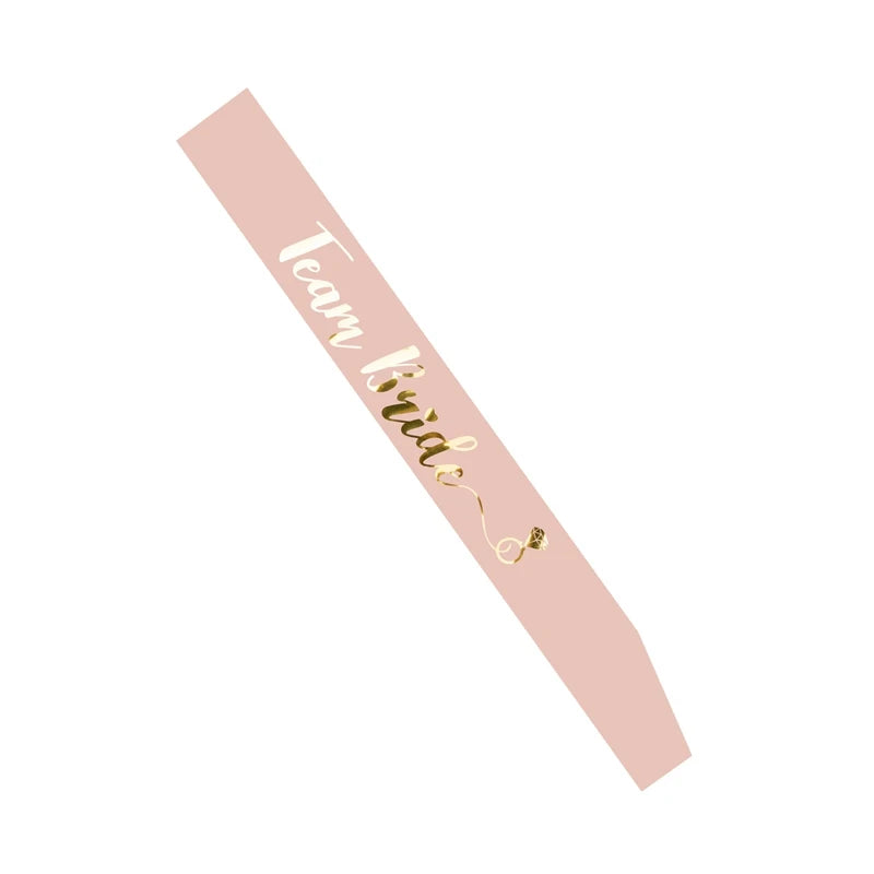 décoration mariage voile bride to be sash team bride bandeau occasion fiançailles fête valentin