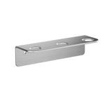 porte savon mural moderne noir salle bain 20x6.5x5cm deux bouteilles savon