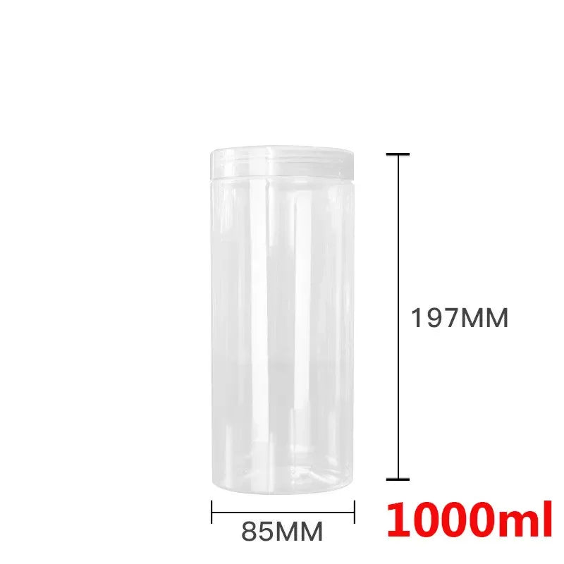boîtes plastique transparentes qualité alimentaire 250ml 1000ml moderne rangement cuisine