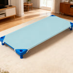 lit d'enfant couverture coton velours rose bleu moderne élastiques quatre saisons