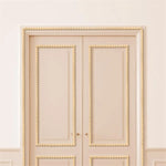 ruban décoratif moderne relief beige clair adhésif 3m guide taille
