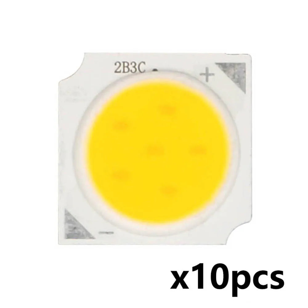 sources lumineuses led cob 3w 5w 7w 10w blanc neutre blanc chaud 13x13mm moderne
