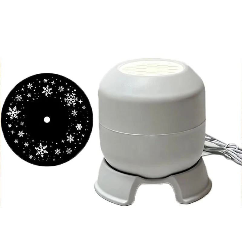 projecteur led motifs animaux deco noel halloween blanc moderne veilleuse vacances lumière colorée rotative