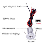 Spot LED argenté moderne 9lumières alimentation éclairage intérieur 12V 1W