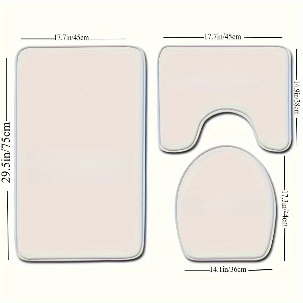 tapis bain thème marin phare voilier boussole anti dérapant beige bleu noir vintage pastoral