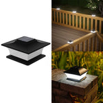 lampe solaire moderne noire blanche vis ip65 led auto ON OFFextérieur patio jardinvoieABS SOLAR