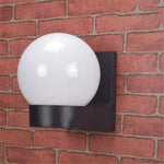 applique murale moderne noir blanc ip55 hydrofuge aluminium argentée assemblage chambre couloir balcon