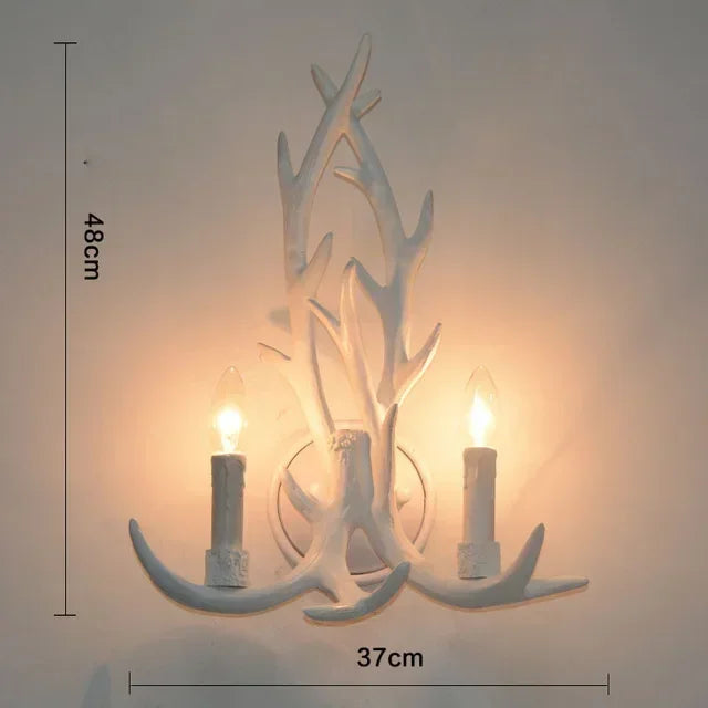 lustre suspendu rustique boisé marron clair ampoules incandescence sans ombre bras