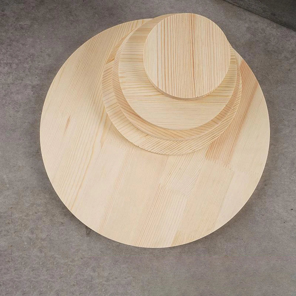Disques bois massif pour maquettes et bricolage
