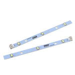 ruban led bleu clair moderne adhésif connecteurs bricolage maison pièces