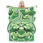 couverture polaire enfant motif pokemon animaux mignons chaude douce canapé lit chambre maison voyage