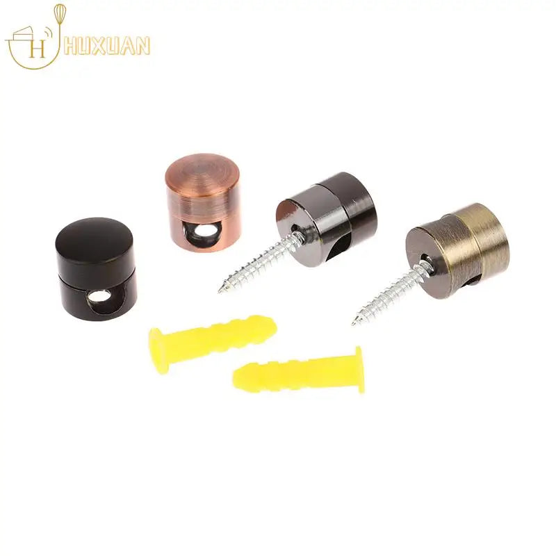 cache boulon vis fixation moderne noir cuivre doré argenté blanc lisses opaques