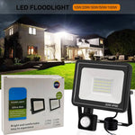 projecteur led moderne noir adhésif réglable ip66 extérieur mur jardin minimaliste lumière blanche