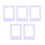 cadres photo aimants transparents modernes couleurs variées instantané fujifilm compatible divers minimaliste pack multiple