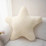 coussin étoile décoratif jaune rose vert lit maison anti décubitus coton polyester