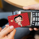 autocollants cartes bancaires waterproof dessin animé betty boop romantique rébellions pop art papier adhésif