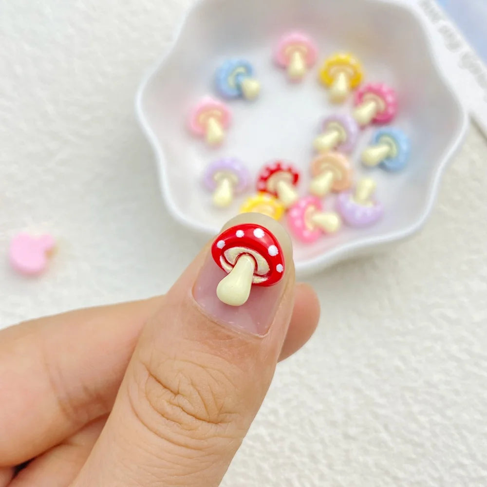 boutons manchette résine rouge rose jaune bleu clair points blancs décoratifs enfantins 14+