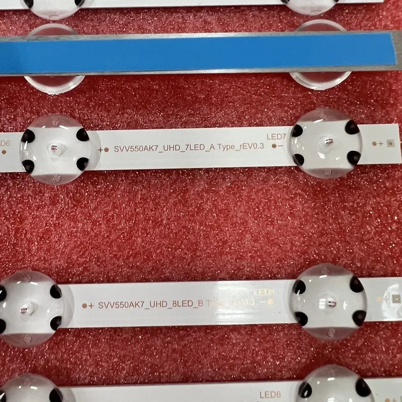 bandes led blancs modernes certification rohs ul vdi hitachi hyundai toshiba téléviseur pièces